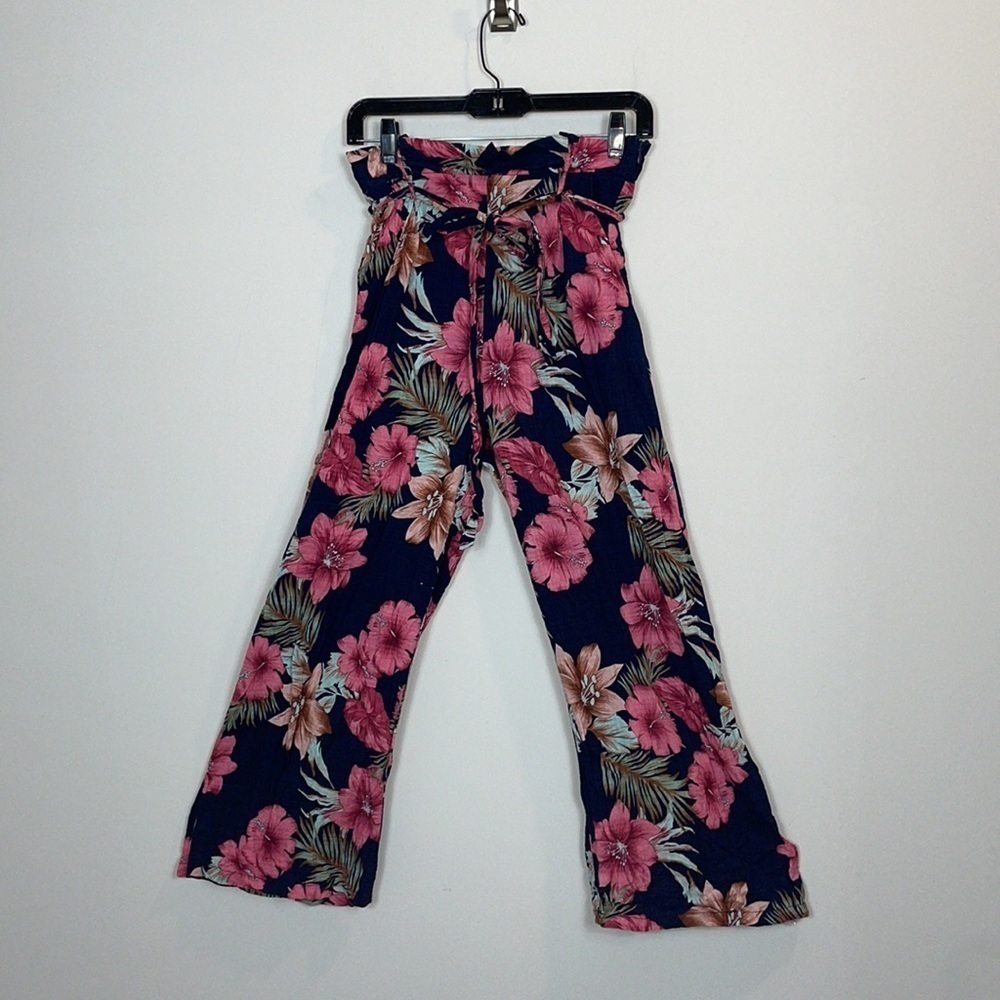 Blush BJ Hawaiian print pants women size small